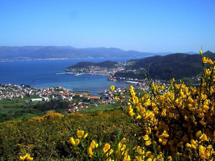 A Casa Da Fonte Otel Muros Dış mekan fotoğraf